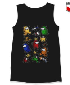 Among Us Funny Dum Tank Top