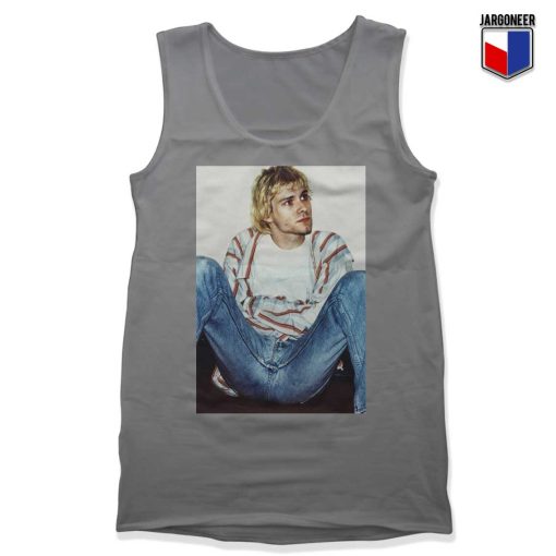 Kurt Cobain Sit Back Vintage Tank Top