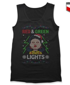 Red and Green Lights Christmas Tank Top