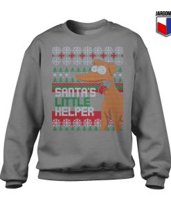 Santa Little Helper Christmas Grey Sweatshirt 247x300 - Best Gifts Christmas this year