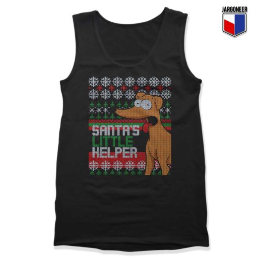 Santa Little Helper Christmas Tank Top