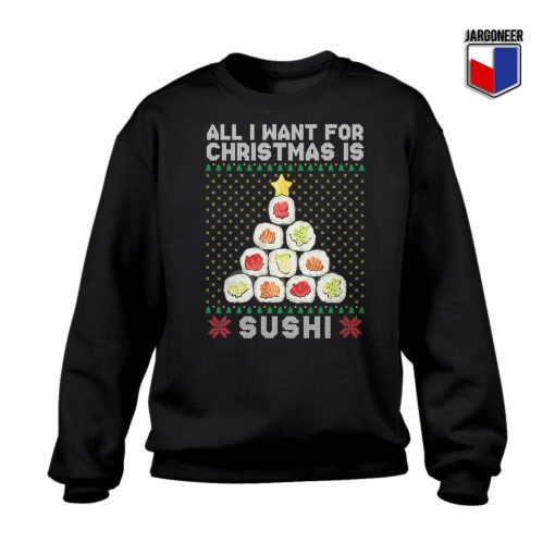 Sushi Christmas Time Sweatshirt