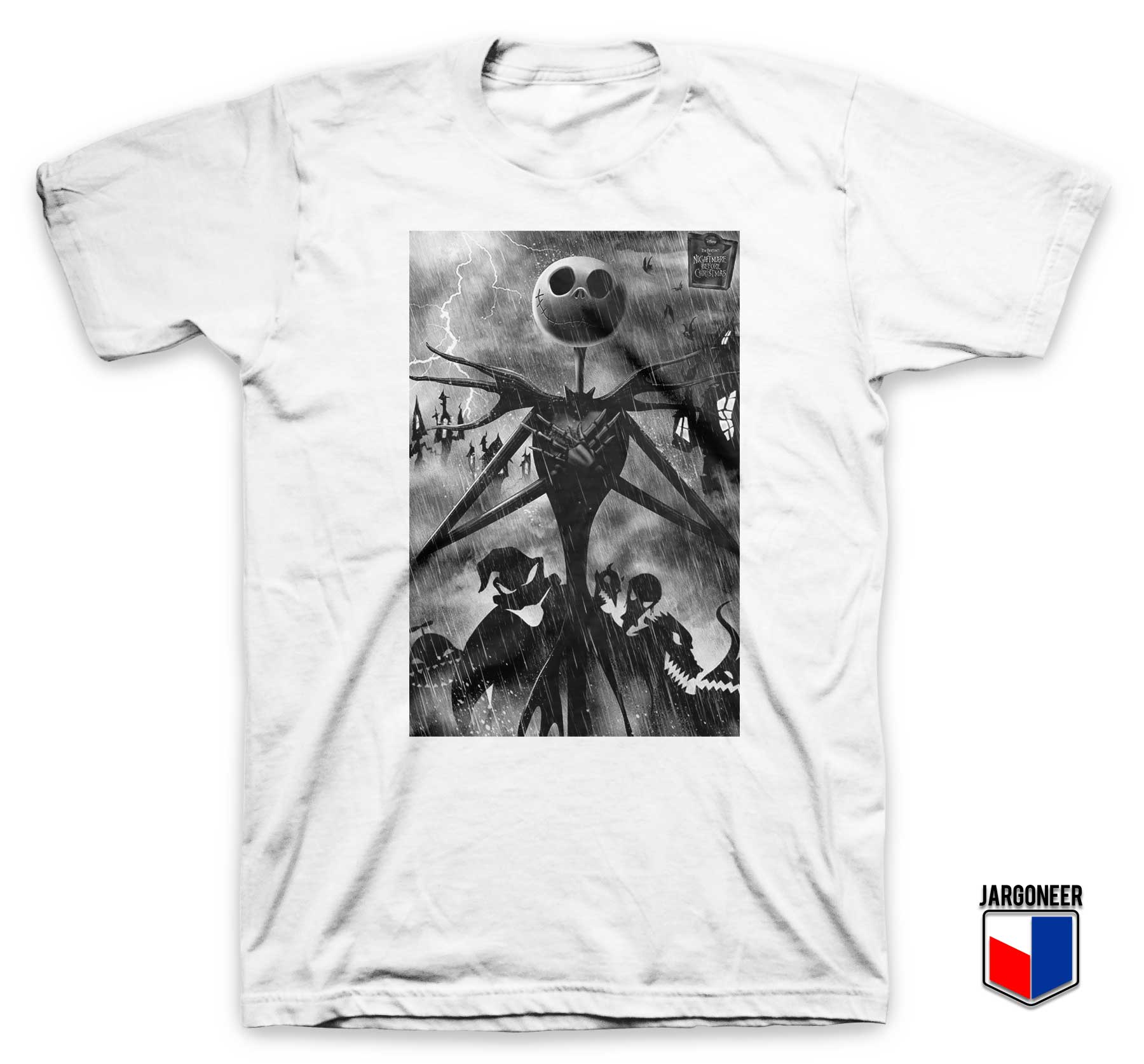 The Nightmare Before Christmas White T Shirt - Shop Unique Graphic Cool Shirt Designs
