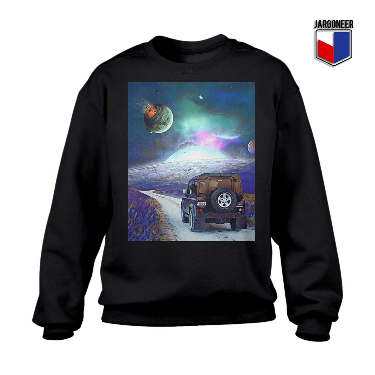 Adventure Mooon Space Sweatshirt - Shop Unique Graphic Cool Shirt Designs