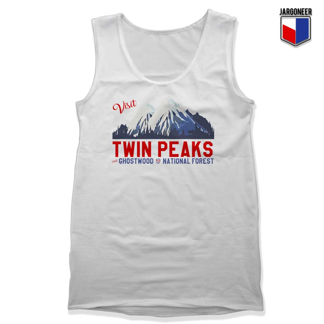 Twin Peaks Ghostwood National Forest Tank Top - Shop Unique Graphic Cool Shirt Designs