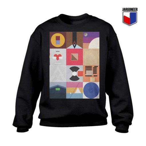 Kanye West Minimalist Discography Sweatshirt