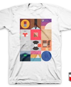 Kanye West Minimalist Discography White T Shirt 247x300 - Shop Unique Graphic Cool Shirt Designs