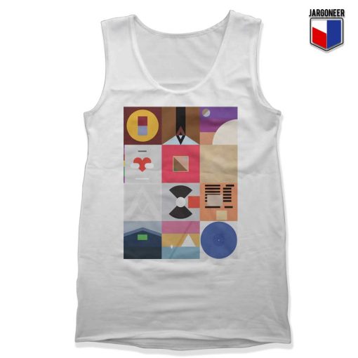 Kanye West Minimalist Discography Tank Top