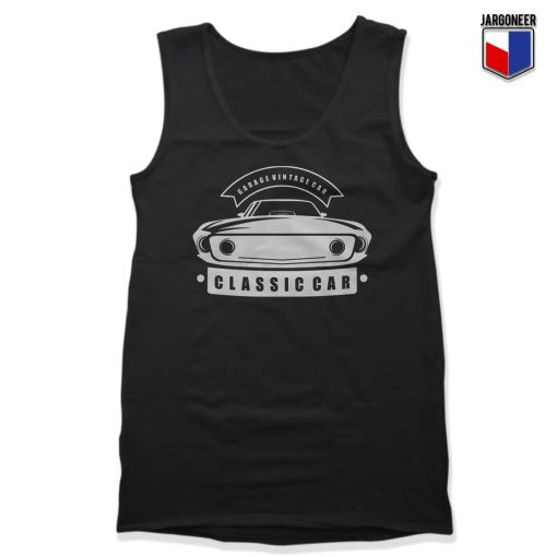 Classic Car Garage Vintage Tank Top