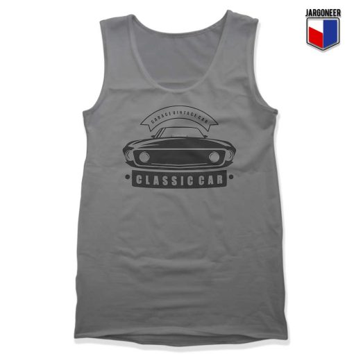 Classic Car Garage Vintage Tank Top