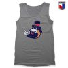 Cartoon Dog Top Hat 50s Tank Top