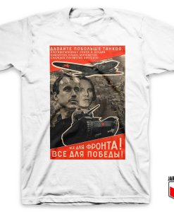 SSR WWII Propaganda T Shirt
