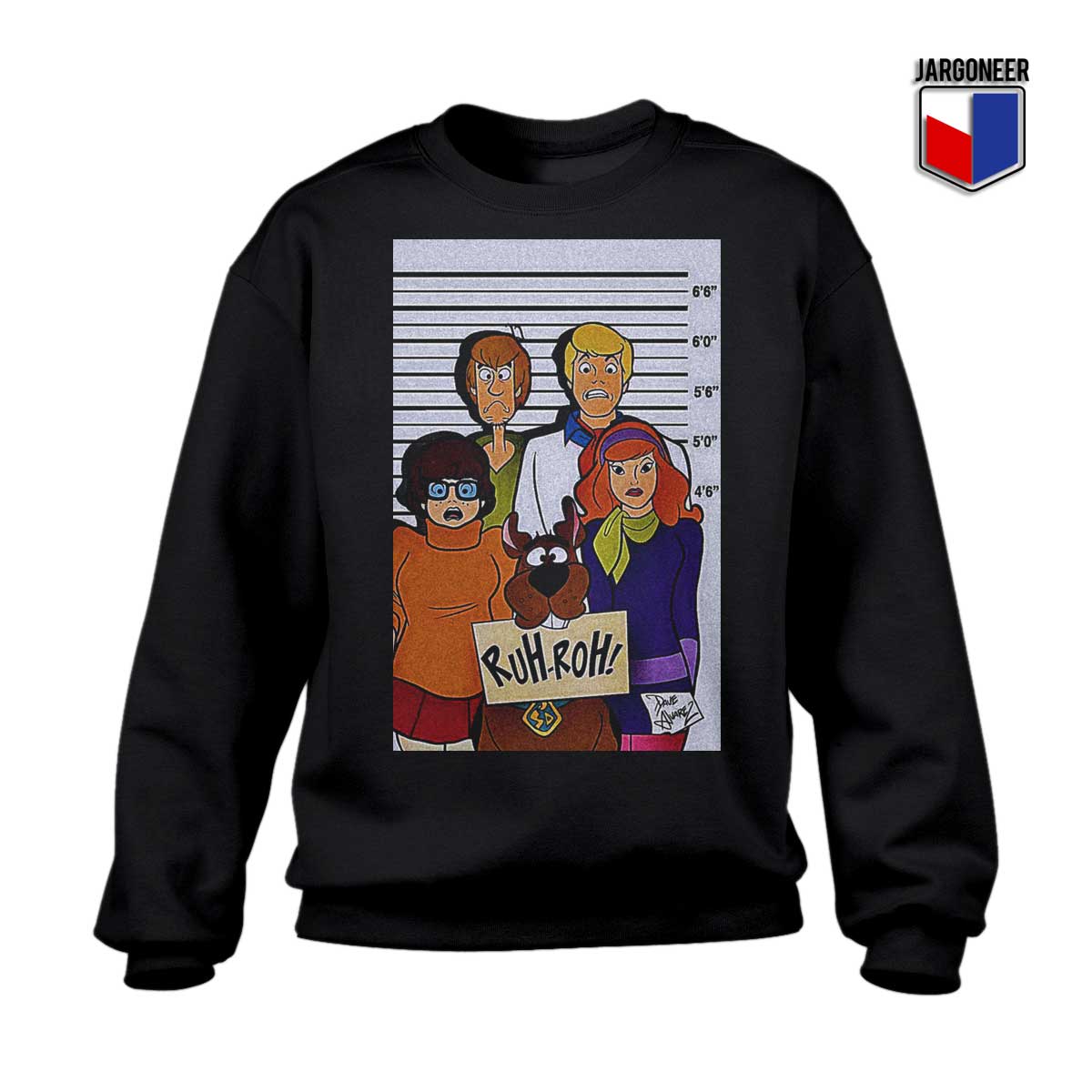 Scooby Doo Top TV Show Sweatshirt - Shop Unique Graphic Cool Shirt Designs