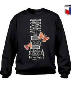 Colleen Hoover Book Stack Sweasthirt 247x300 - Shop Unique Graphic Cool Shirt Designs