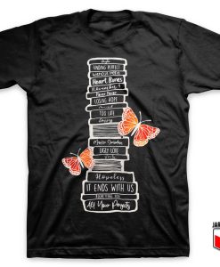 Colleen Hoover Book Stack T Shirt 247x300 - Shop Unique Graphic Cool Shirt Designs