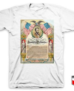 Emancipation-Proclamation-White-T-Shirt