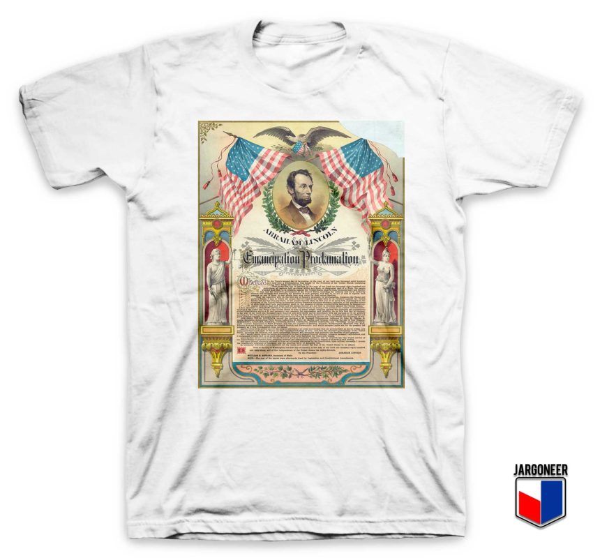 Emancipation-Proclamation-White-T-Shirt