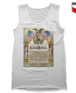 Emancipation-proclamation-White-Tank-Top