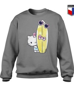 Hello Kitty Surfboard Sweatshirt