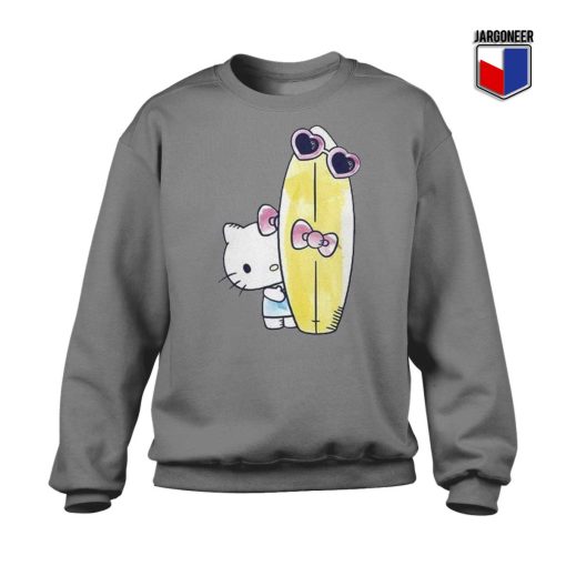 Hello Kitty Surfboard Sweatshirt