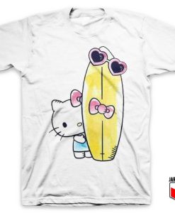 Hello Kitty Surfboard T Shirt 247x300 - Shop Unique Graphic Cool Shirt Designs