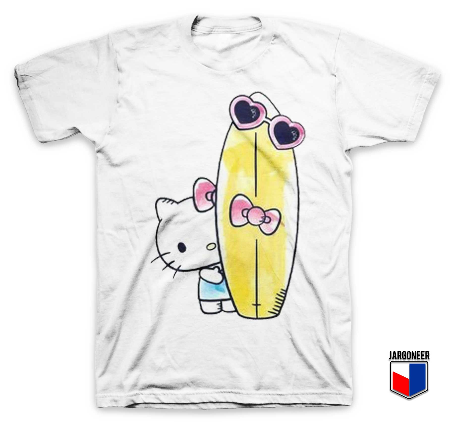 Hello Kitty Surfboard T Shirt - Shop Unique Graphic Cool Shirt Designs