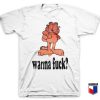 Garfield Wanna Fuck T Shirt