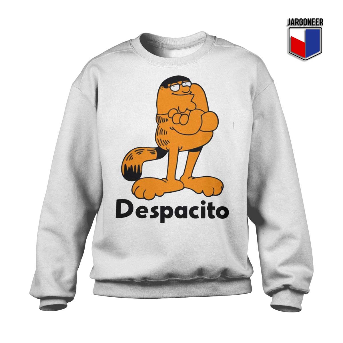 Garfield Despacito Sweatshirt - Shop Unique Graphic Cool Shirt Designs