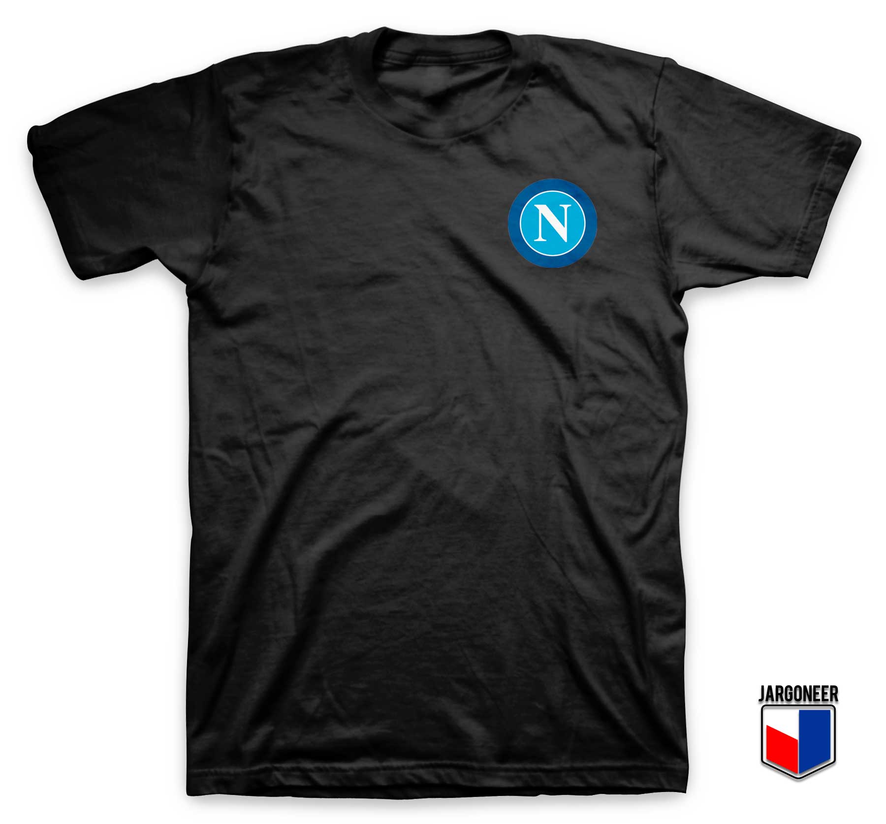 Napoli Logo Black T Shirt - Shop Unique Graphic Cool Shirt Designs