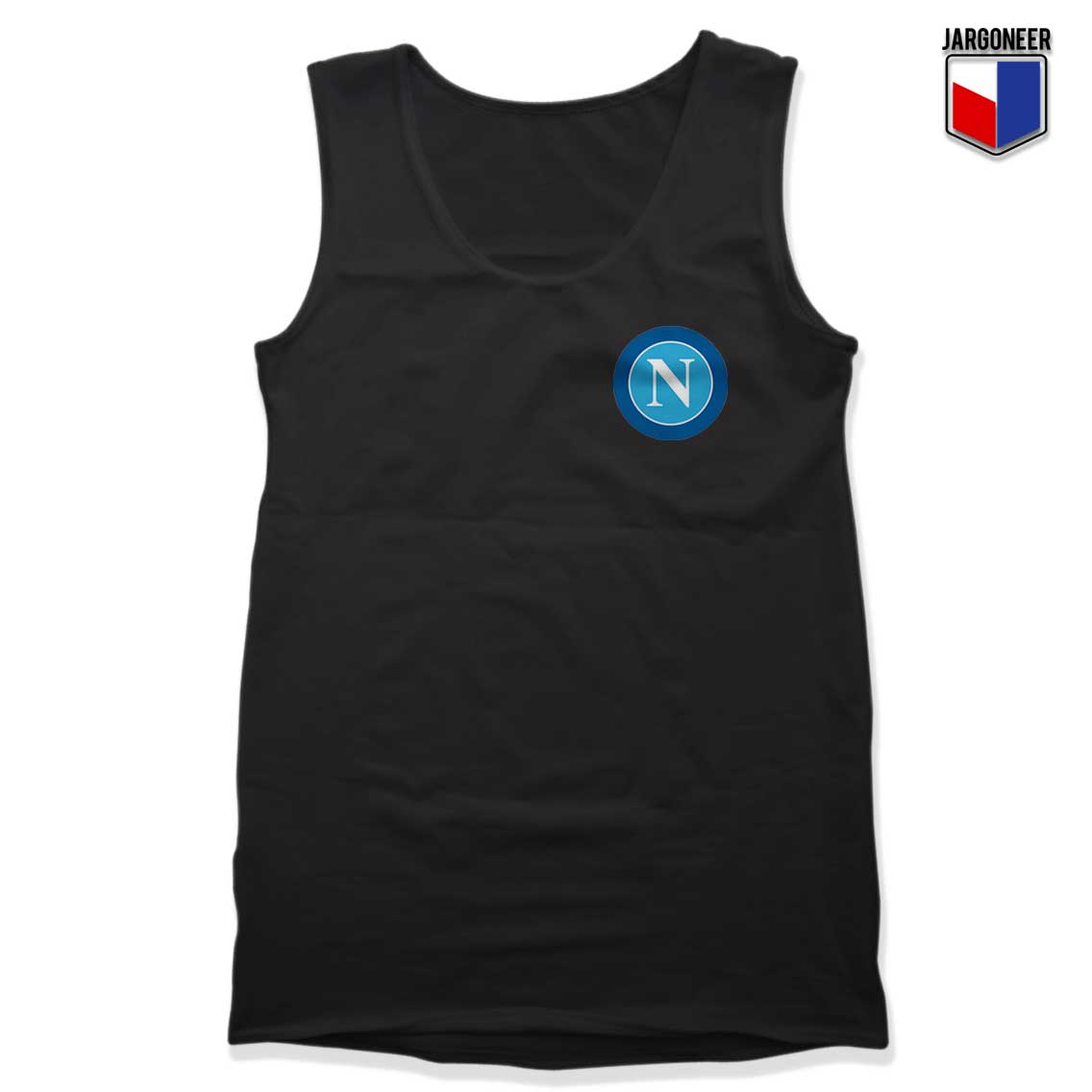 Napoli Logo Black Tank Top - Shop Unique Graphic Cool Shirt Designs