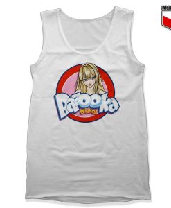 Bazooka-Original-White-Tank-Top