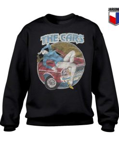 Vintage 70s The Cars band S Candy-o New Wave Punk Sweatshirt