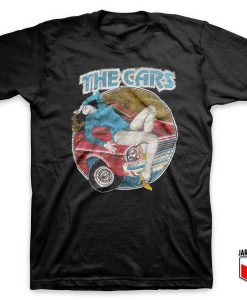 Vintage 70s The Cars band S Candy-o New Wave Punk T Shirt
